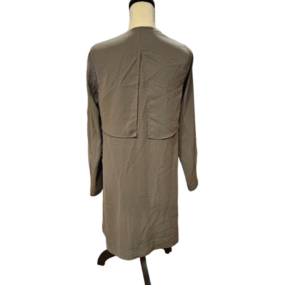 Valette Green Trench Oversized Cardigan - Picture 10 of 15